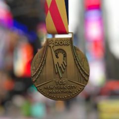 La medaglia della New York City Marathon