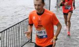 Enrico Antonio Cenzato impegnato alla Venice Marathon 2018